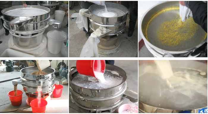 豆?jié){振動(dòng)篩可適用于化工行業(yè)、食品行業(yè)、冶金礦業(yè)、公害處理等行業(yè)