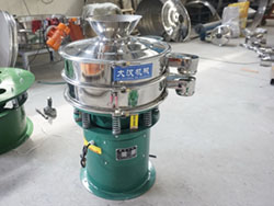 600型帶料斗，底框加高圓形篩